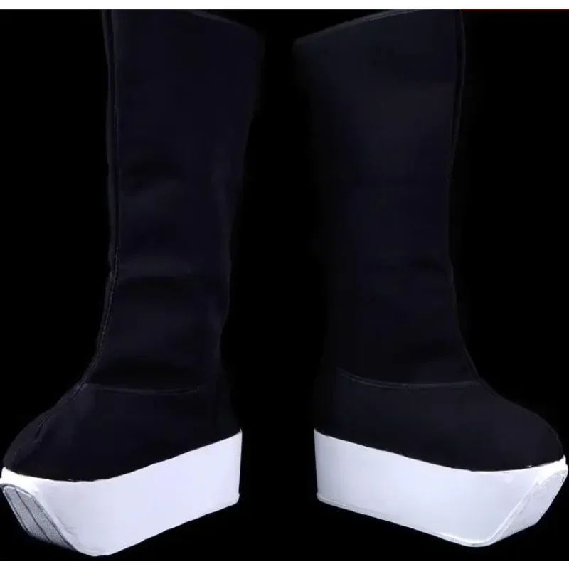 

Ботинки Пекинской оперы, древние китайские официальные туфли, черные мужские туфли 6 см для выступлений на сцене