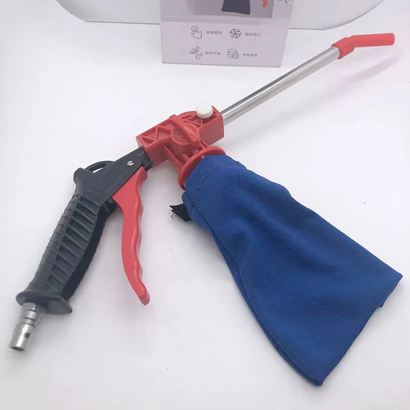 Air Vacuum Blow Gun - Dual-Use Vacuum and Blowing Tool for Industrial Dust Removal, Sewing Machine Cleaning and More