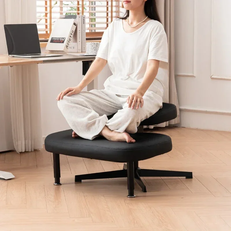 Modern Ergonomic chair Cross-legged chair Home comfort Sedentary kneeling chair Adjustablesturdy and durable