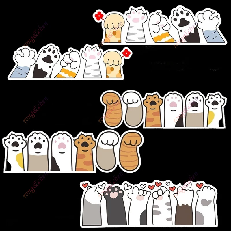 

Funny Car Sticker Cat Claw for Car Motorcycle Racing Helmet Laptop Trunk Body Car Window Surfboard Waterproof PVC Vinyl Decals