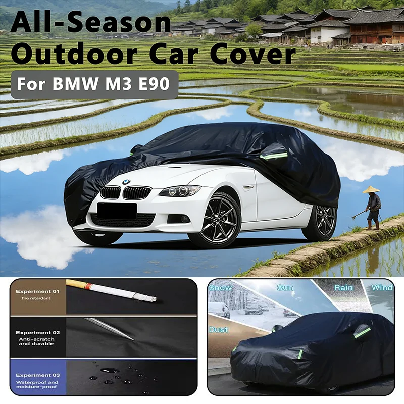 

Car covers for BMW M3 E90 E92 E93 F80 G20 Outdoor Protection Full Car Covers Snow Cover Sunshade Waterproof Dustproof Exterior