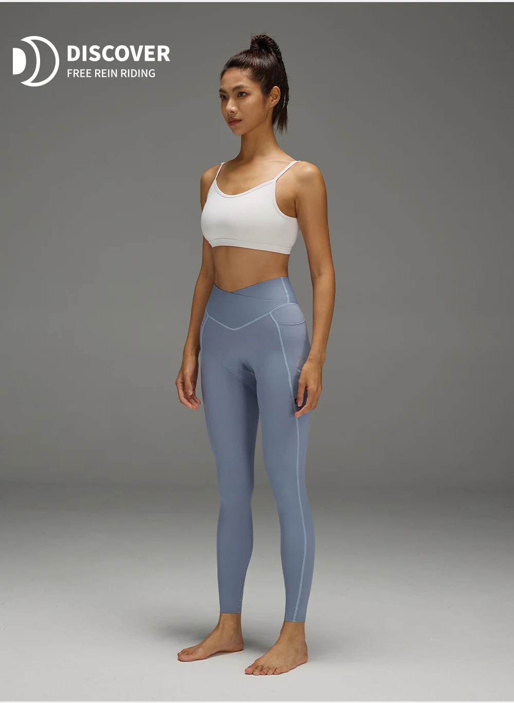 EVR Damen-Radhose mit Doppelpfeilpolsterung, Outdoor-Stoßdämpfende Dünne Radhose für Mountainbike und Rennrad – Detail 16