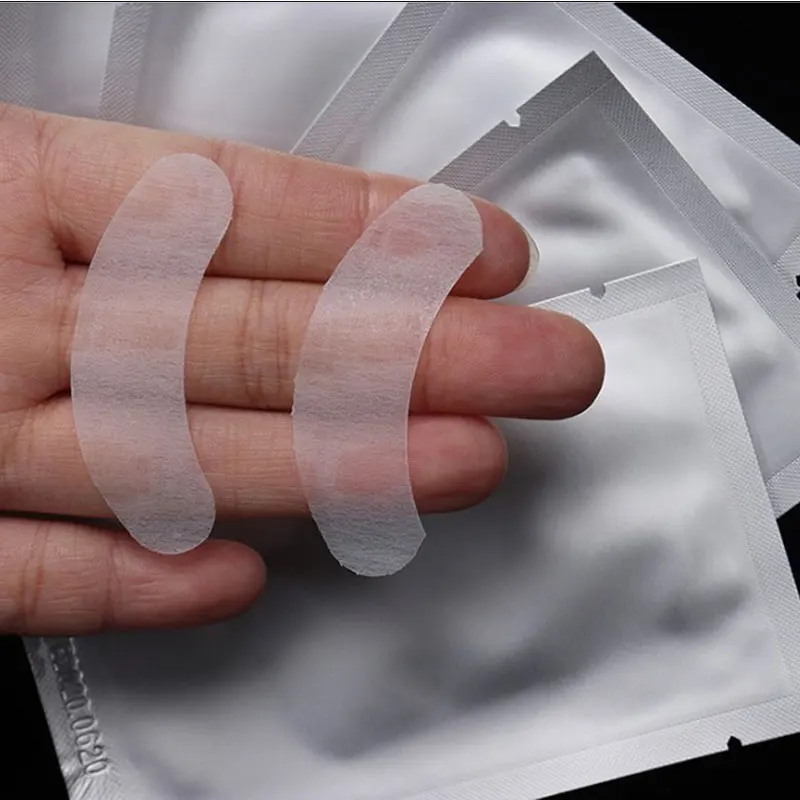 20/50/100 paia di gel sottile ciglia pad collagene ialuronico innesto ciglia estensione sotto gli occhi cerotti adesivo avvolge strumenti di trucco