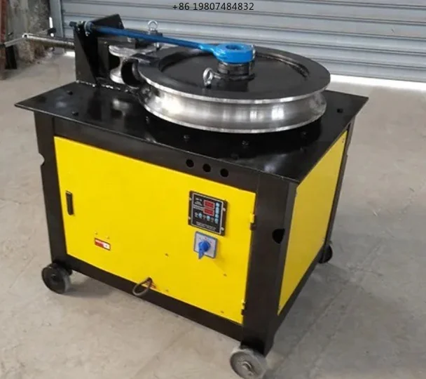 uare Tube Bender Semi-Automatic Tube Folding Machine Small Multifunctional CNC Hydraulic Pipe Bender Electric Sq