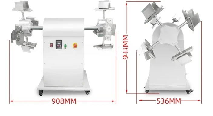 2026-Stainless Steel Chocolate Ball Moulding Spinning Making Sieving Chocolate Shaker Machine Chocolate Swing Machine