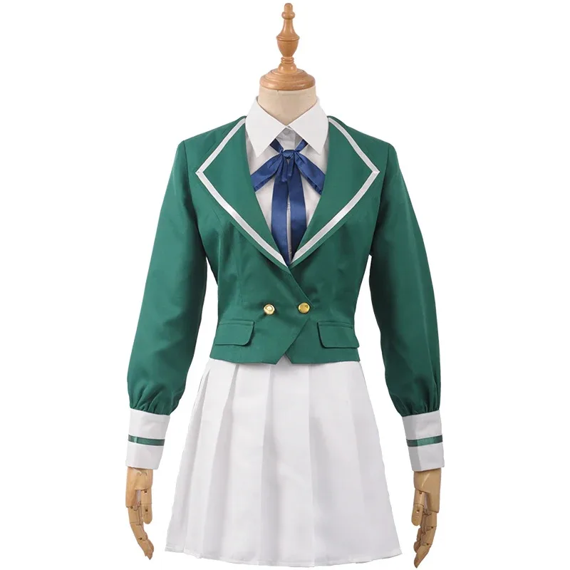 Anime ZOMBIE LAND SAGA 호시카와 릴리 코스프레 의상 카니발 할로윈 학교 JK 제복 의상 맞춤 제작