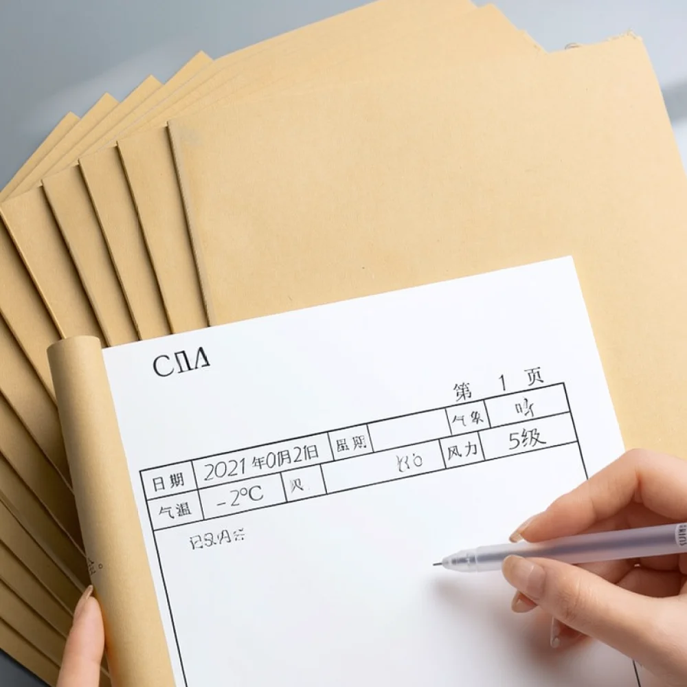 Building Construction Log For Sijin Daily Site Record Notebook Engineering Supervision Journal Project Management Tool