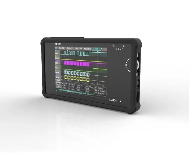 

LA104 Mini DSO Digital Logic Analyzer 2.8" Screen 4 Channels Oscilloscope SPI IIC UART Programmable