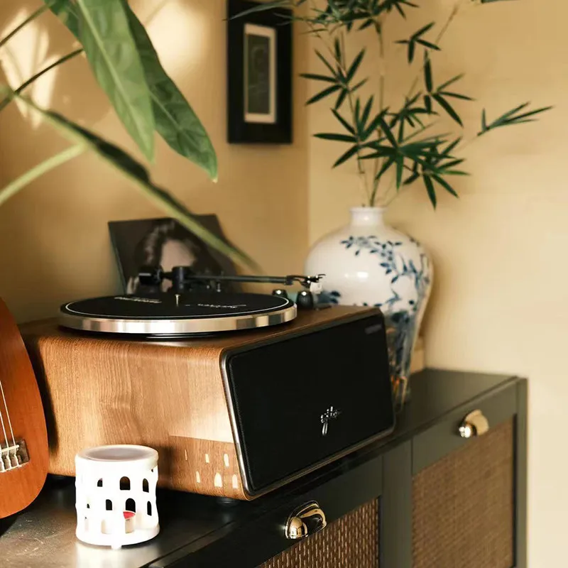 

Проигрыватель виниловых пластинок SYITREN PARON PRO SN17 с поддержкой Bluetooth и внешнего RCA, высококачественный звук без потерь, отличный подарок