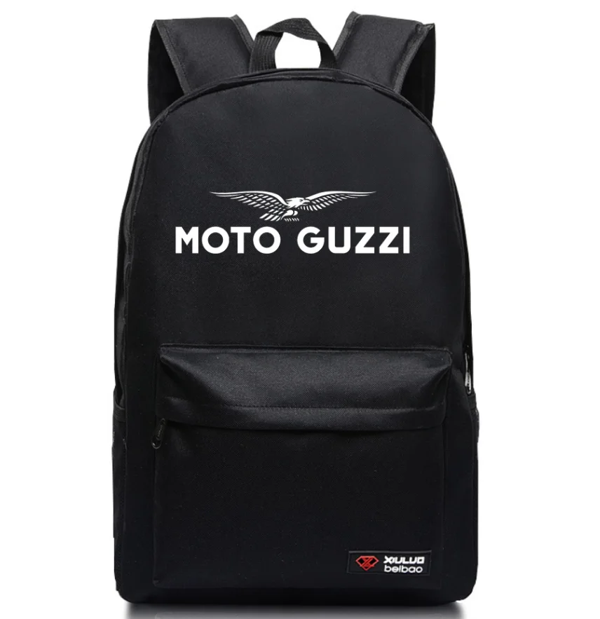 2023 NEW  men's leisure backpack computer notebook multi-function car MOTO GUZZI logo Backpack