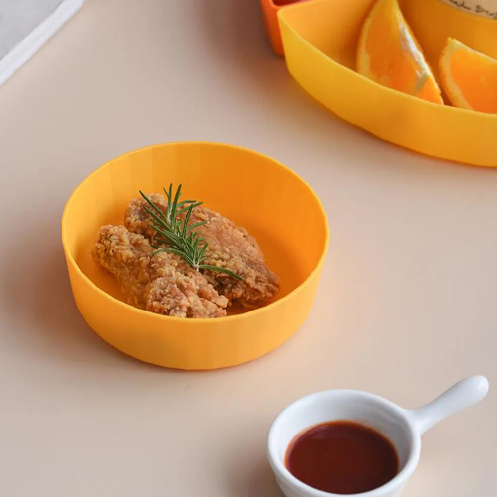 

8 Pcs Dessert Plates Food Dishes Small Round Storage Cases Household Serving Multipurpose Premium Material Party Favor Gift
