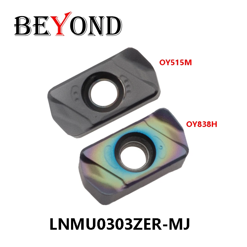 

BEYOND LNMU0303ZER-MJ OY515M OY838H LNMU 0303 LNMU0303 ZER CNC Milling Cutter Carbide Inserts for Stainless or High Hardness