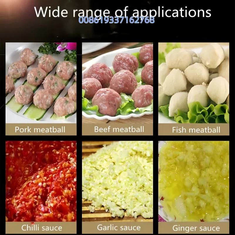 الكهربائية الخافق اللحم آلة الضرب الأسماك اللحوم الكرة آلة الضرب أعلى جودة التجارية الصين كرة السمك اللحوم الكرة