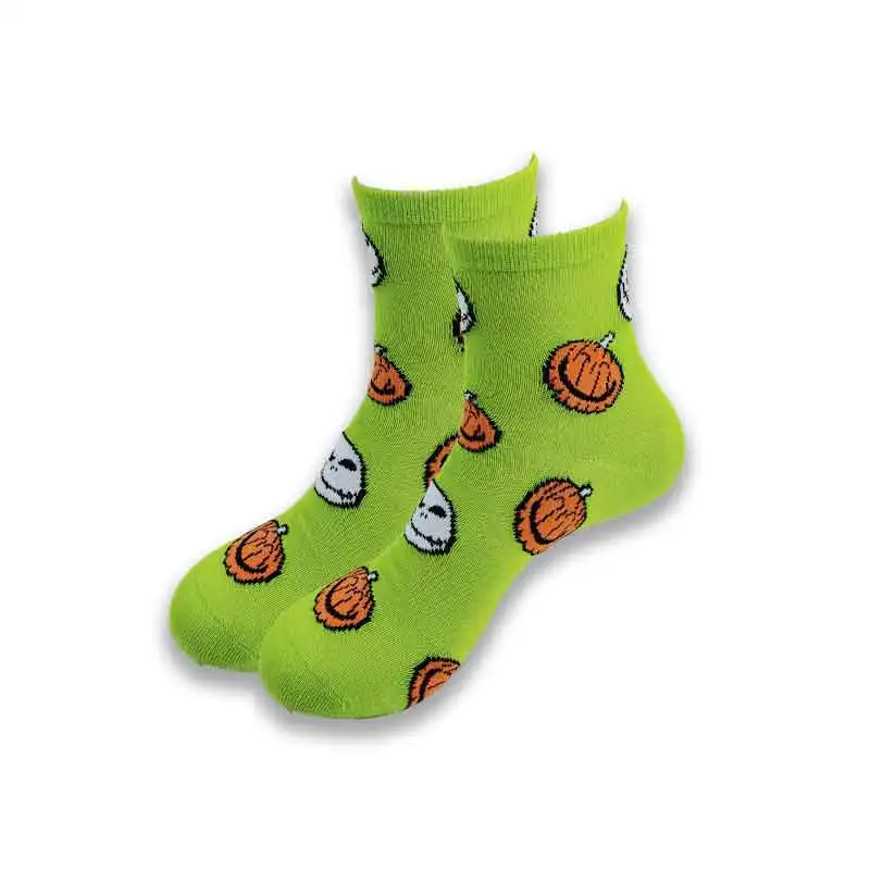 Cute cartoon characters head for men, women and children or ladies socks fashion tube Children socks