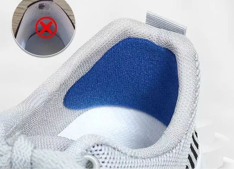 Fersenpolster zur Reparatur von Löchern in Schuhen, verschleißfester Fersenschutz, selbstklebende Rückseite, verstellbare Größe, 4 Stück/12 Stück – Detail 6