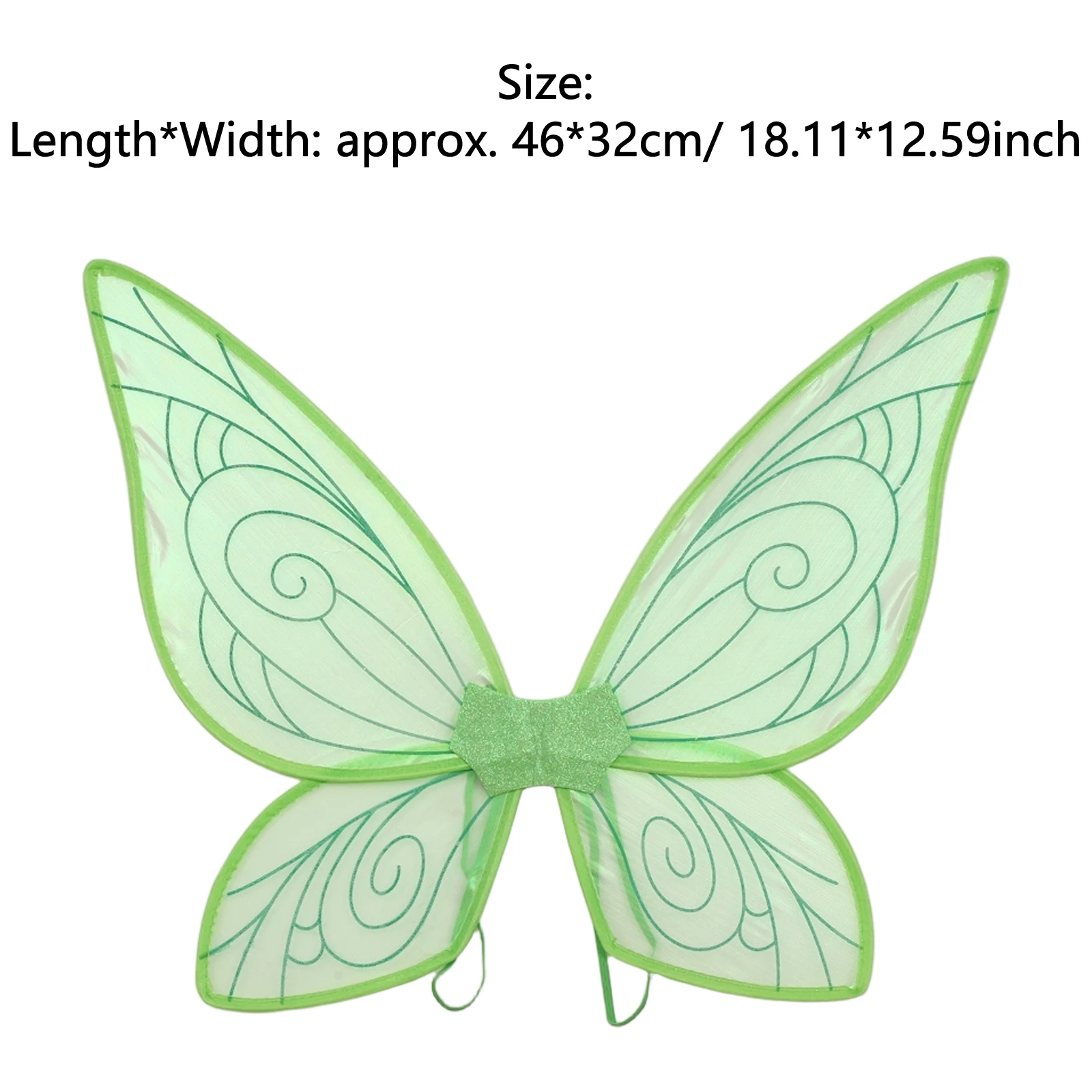 Disfraz de hada y mariposa para Halloween, disfraz de ala de Ángel brillante, vestido de fiesta para niños, accesorios de juego de rol, 1 ud.