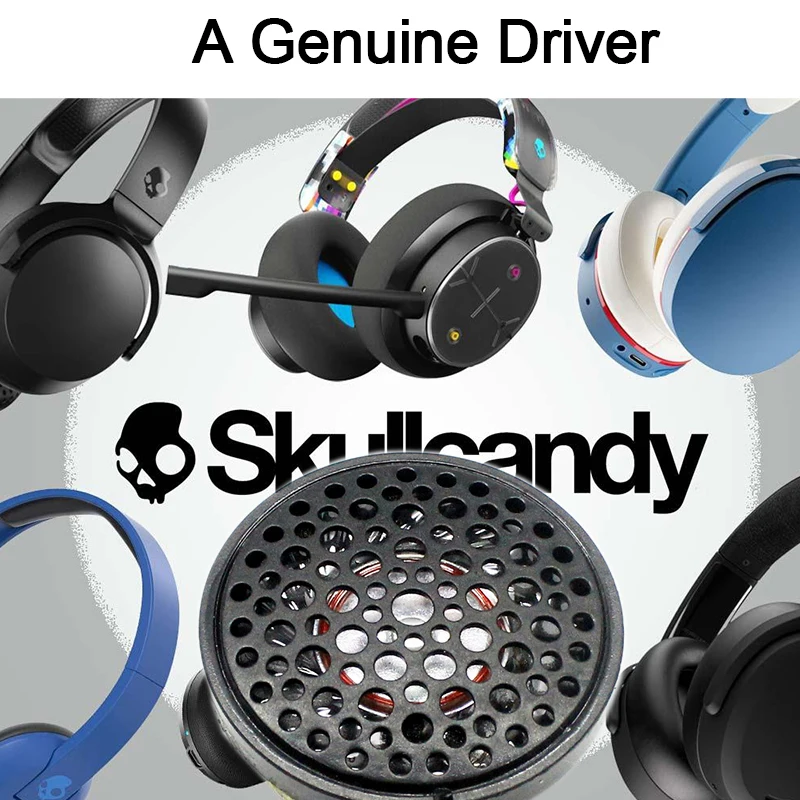 سماعة رأس عالية الوضوح من Skullcandy ، بديلة لهيش أنك ، فوق الأذن ، إلغاء الضوضاء ، لاسلكي ، سائقين ، سائقين ، شركة تصنيع المعدات الأصلية ، 40: 50: 32 أوم