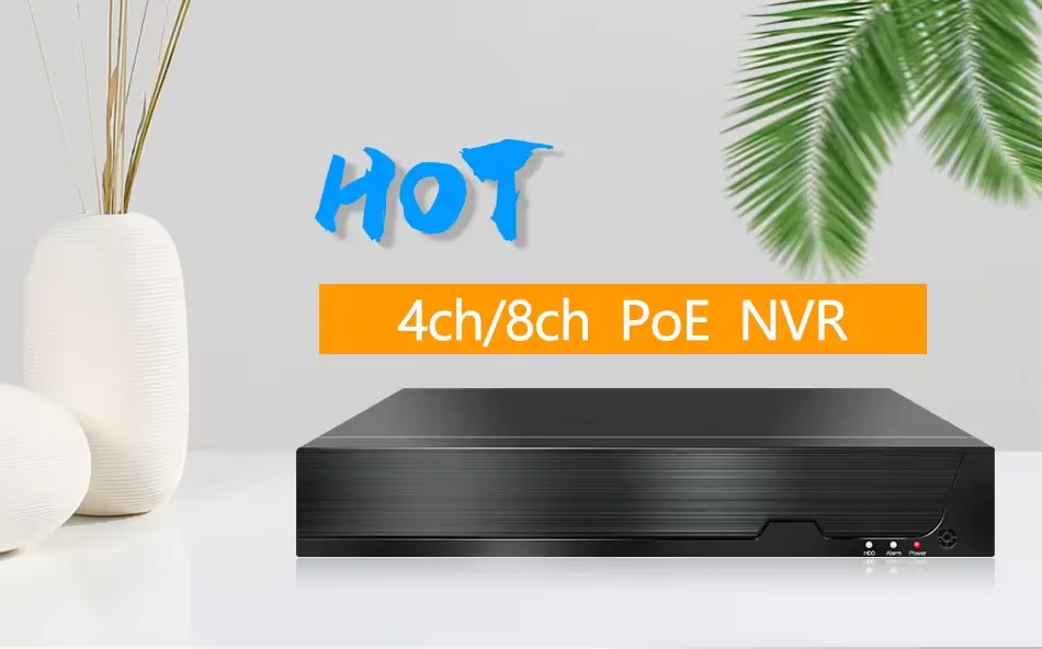 8MP 8CH Xmeye Network Video Recorder POE NVR Kit 8MP Metal IP Cameras Wireless POE Bullet Security CCTV 8CH 8MP POE NVR Kits