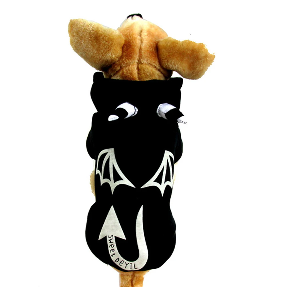 

Pet Luminous Demon Jacket Sweatshirt Costume for Pets Dog Halloween Outfit Dress Cloak Clothes Cape