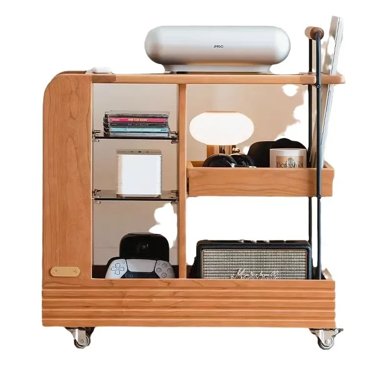 Snack trolley, living room mobile rack, bedside table storage
