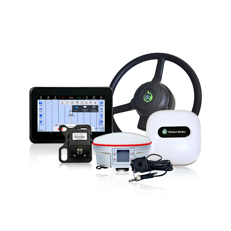 Tractor Navigation Full Satellites Self-guiding System for Agriculture Tractor Gps RTK Tractor Autopilot Navigation System