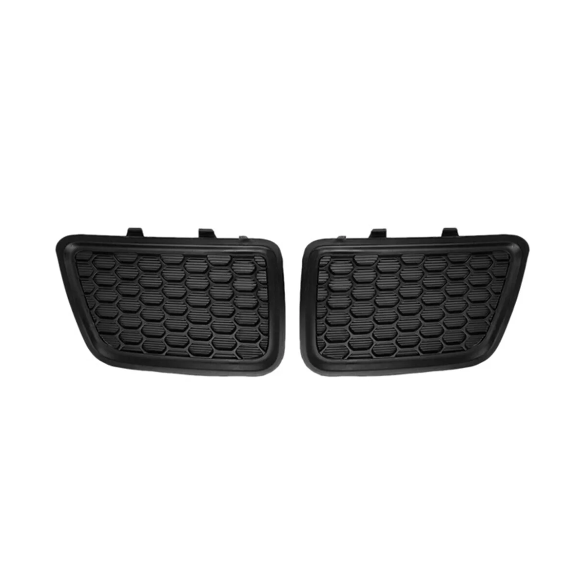 1 Pair LH+RH Front Lower Grille Tow Hook Cover Insert Bezel for Jeep Grand Cherokee 2014-2016 68143099AC 68143098AC