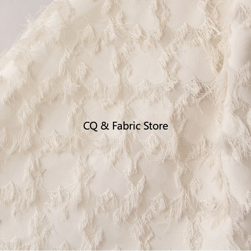 Tessuto jacquard con nappe per abiti, cucito fai da te, tessuto stilista al metro