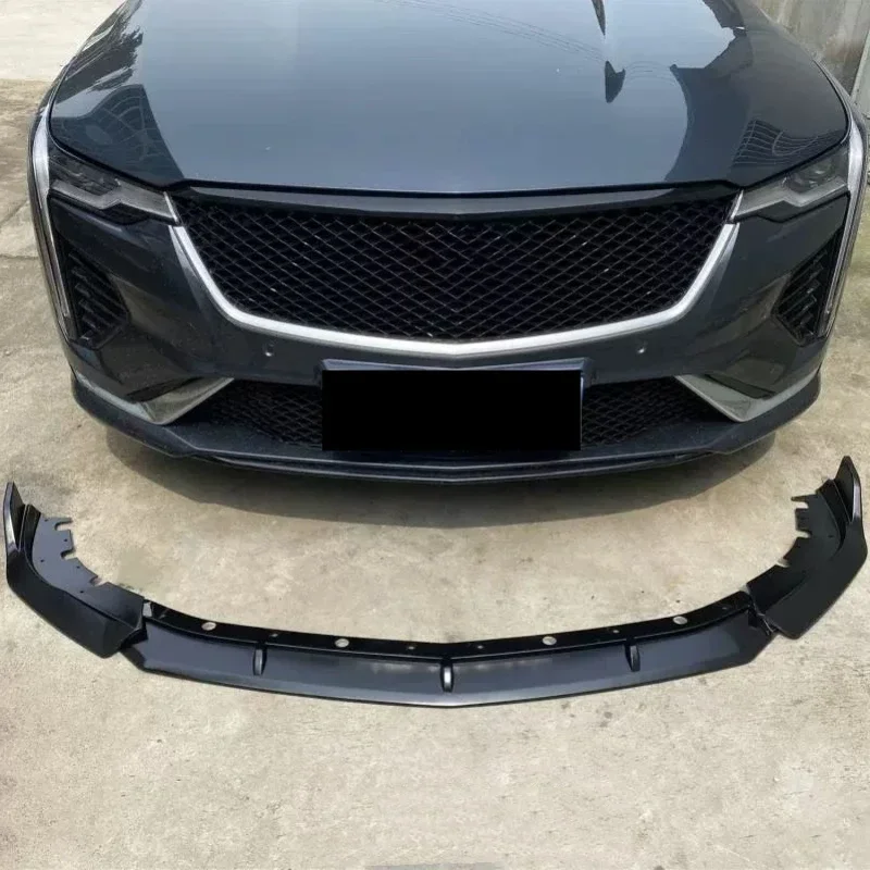 

Для Cadillac CT4 2020-2023 автомобильная передняя губа модифицированная передняя лопата объемный комплект кузова автомобильные аксессуары