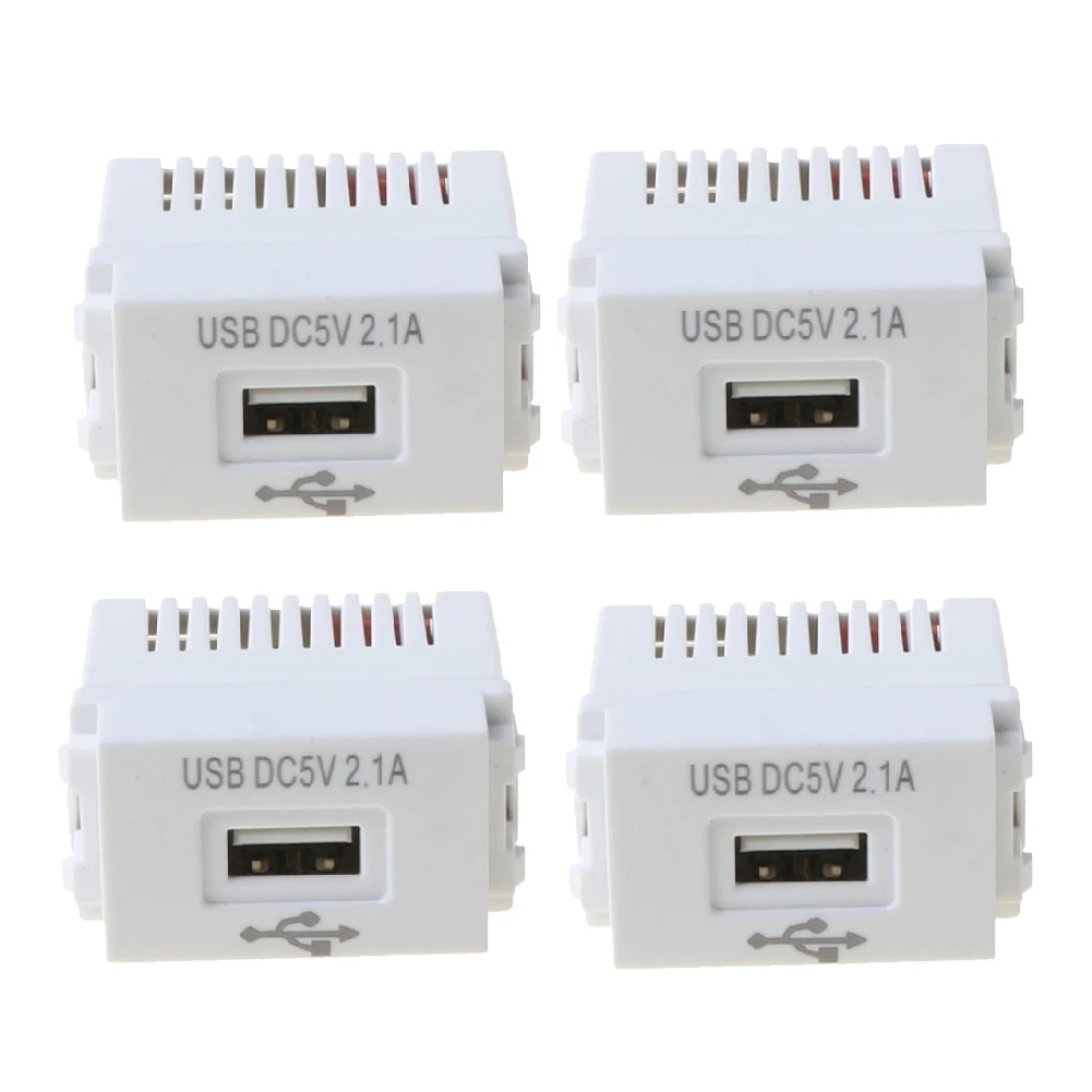 USB Power Module 220V To 5V, USB Adapter Switch Module, 4 Pcs