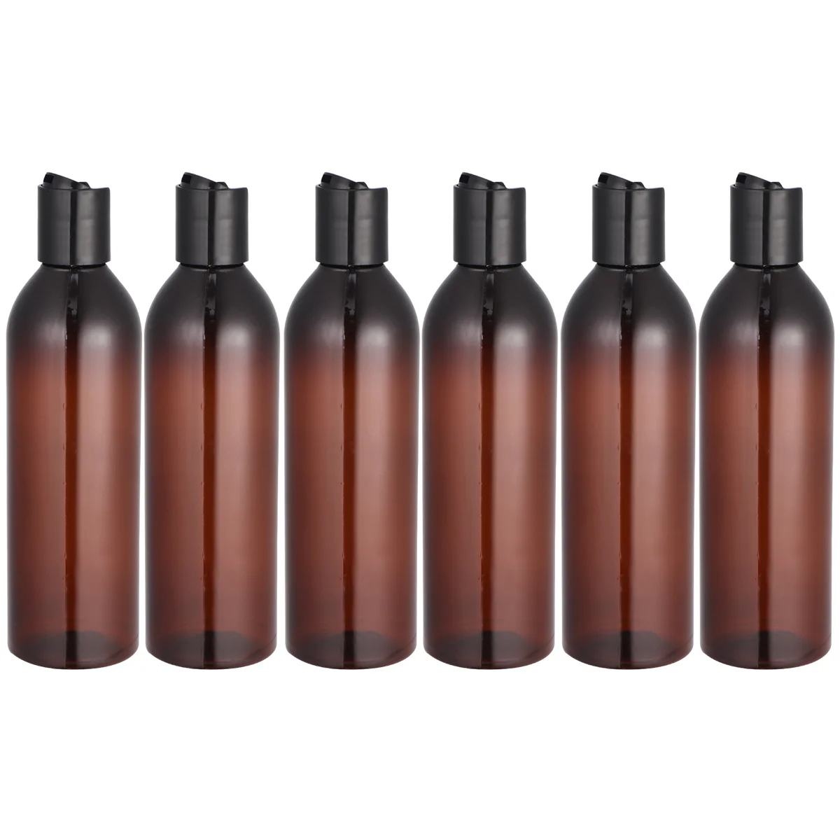 

6pcs 250Ml Travel Portable Shampoo Dispenser Reusable Leak-Proof Empty Bottles For Lotion Outdoor Use Mini Compact