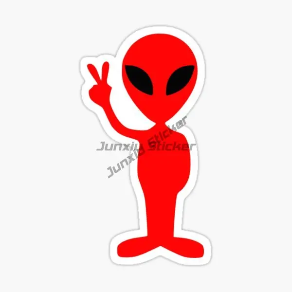 Federal UFO Investigator Sticker Decal UFO Area 51 Space Laptop Funny Car Stickers Vinyl Self-adhesive Graphics Car Accessories