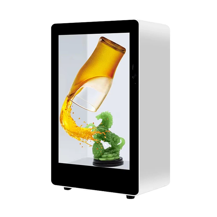 

Factory Price Transparent LCD 3d Display Box IR Touch Display Screen Lcd TV Showcase