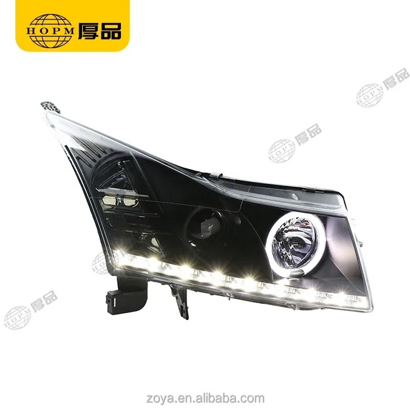 

Popular Hot sell Headlight Assembly Tuning Light Modified Automotive lighting Car Double Beam Light For Cruze 09-14 V1