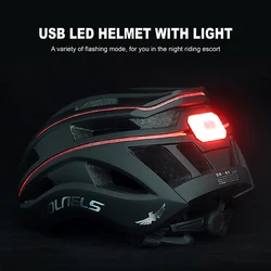 Bicycle Helmet MTB Ride LED Lights Racing Road Bike Helmet Men and Women Outdoor Sports Pro Cycling Casco Bicicleta Safety Cap