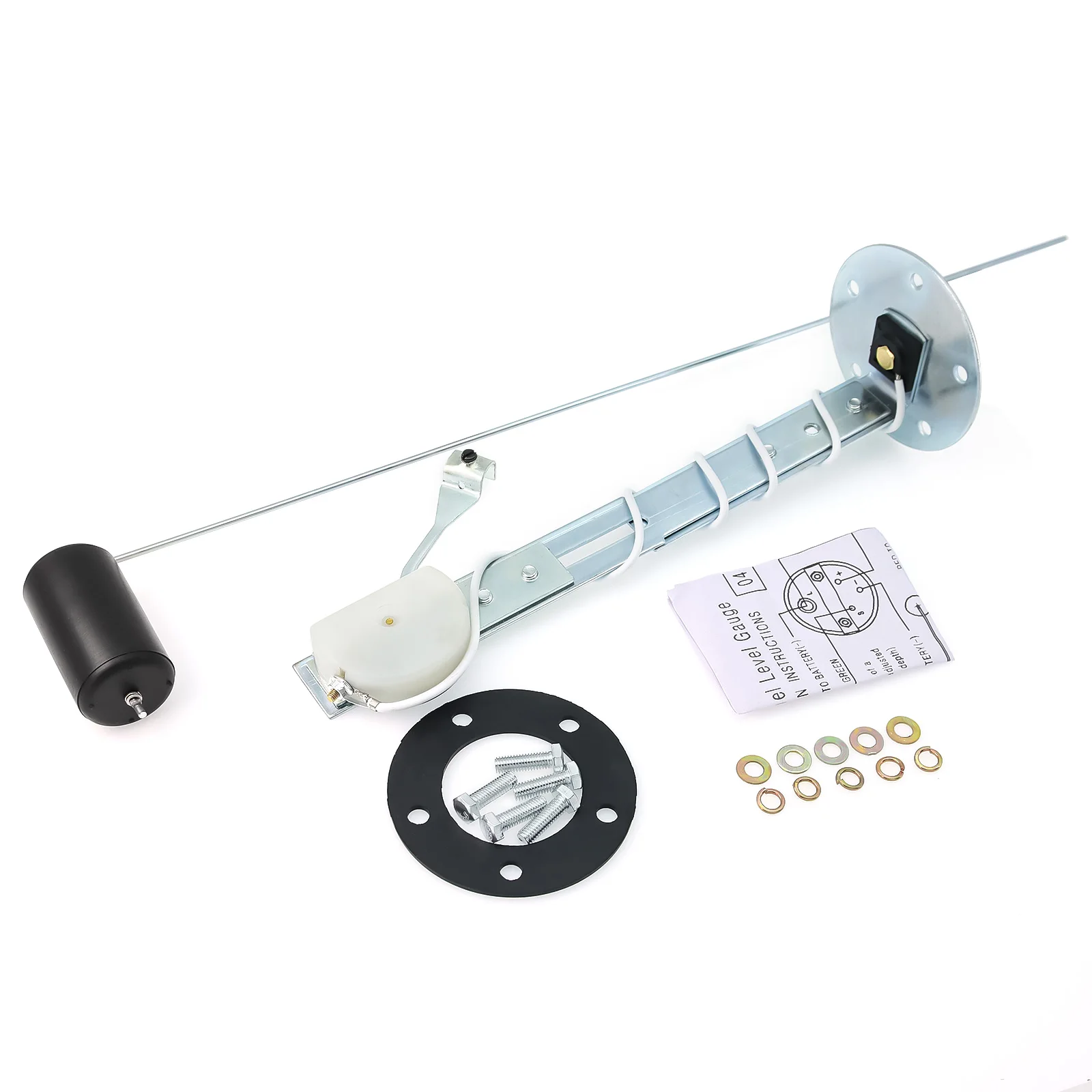 HD NEW Fuel Float Sensor FOR Fuel Level Gauge Universal Motorcycles Car Meter Tank Level Indicator Sensors Automotive Gauges 12V 3
