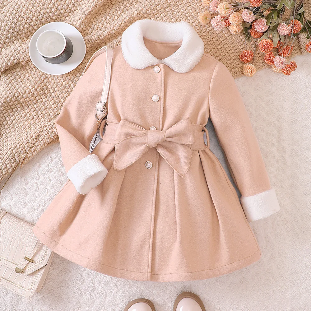سترة ومعطف للفتيات الصغيرات لعيد الميلاد لعام 2025 بأكمام طويلة ملابس خريف وشتاء دافئة للفتيات ملابس أطفال لعمر 2 3 4 5 6 7 سنوات #3