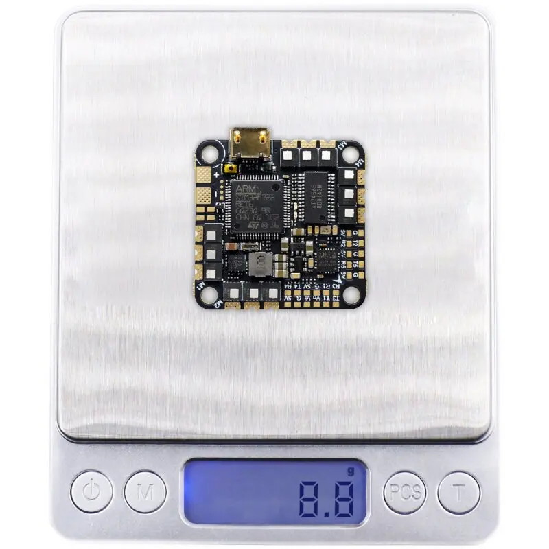 GEPRC GEP-F7-45A AIO V2 – F722 Flugcontroller & 45A BLHeli_S ESC 2-6S für DJI Plug FPV Drohne (25,5×25,5mm) – Detail 8