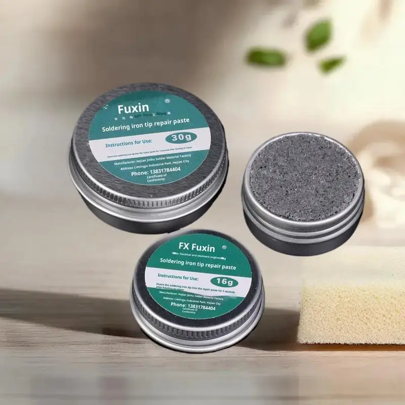 منعش ذو طرف حديد لحام سهل الاستخدام ومنشط تينر مع كريم لحام القصدير غير اللاصق