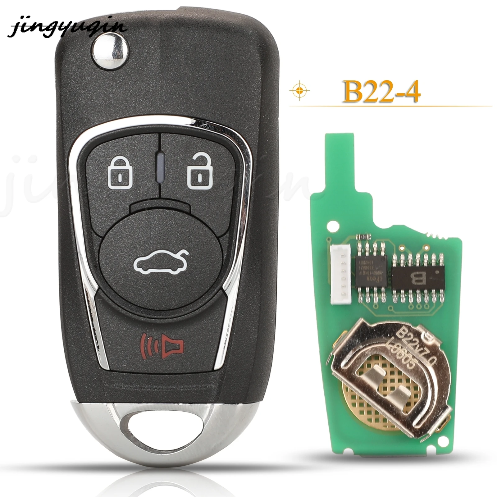 jingyuqin  4 Buttons Universal Remote Control Car Key For KD-X2 KD MINI KD900 KD900+,URG200 , B Series