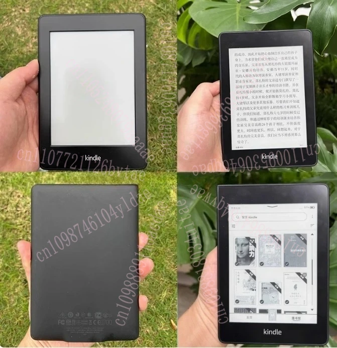 الكتب الإلكترونية، قارئ Kindle Paperwhite 4، بالإضافة إلى السلسلة الكاملة من الكتب الإلكترونية Kindle Paperwhite 3 و Kindle 8.