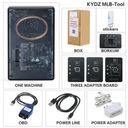 2024 KYDZ MLB Tool + 3 Times Calculation Data + Bluetooth OBD Cable + Solder Free Adapte