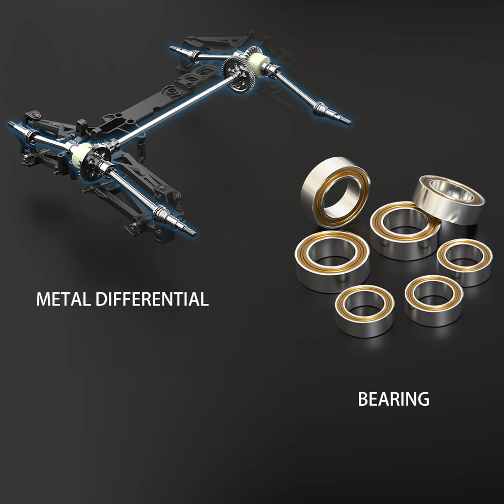 WLtoys 284131 гоночный Радиоуправляемый автомобиль 4WD 2,4G автомобиль с дистанционным управлением Металлическое шасси Электрический 30 км/ч внедор...