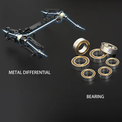 MJX HYPER GO MJX16207 16208 1/16 Radiostyrd Bil 70 KM/H Borstlös 4WD Racingbil Elektrisk Terrängbil Fjärrstyrd Lastbil Rrift Radiostyrda Bilar 10 best sales bensindriven fjärrstyrd bil - №7