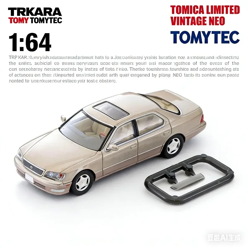 

TAKARA TOMY TOMYTEC TLV-N LEXUS LS400 Коллекционная модель автомобиля из литого металла, подарок для мальчика