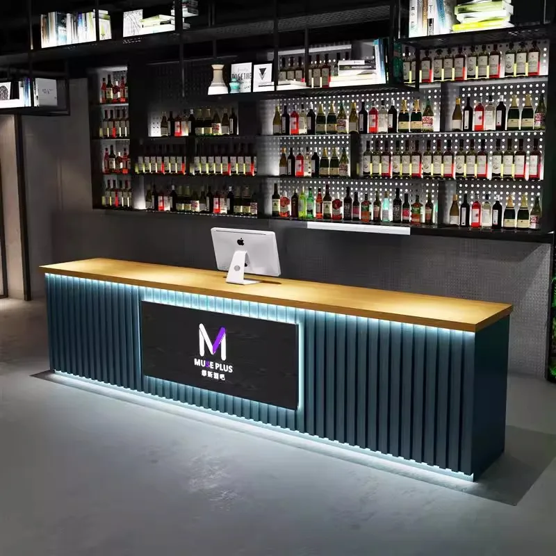 

Атмосфера Стойки регистрации Высококачественная стойка Стойка регистрации Угловой ресторан Бильярд Офисная мебель Receptie