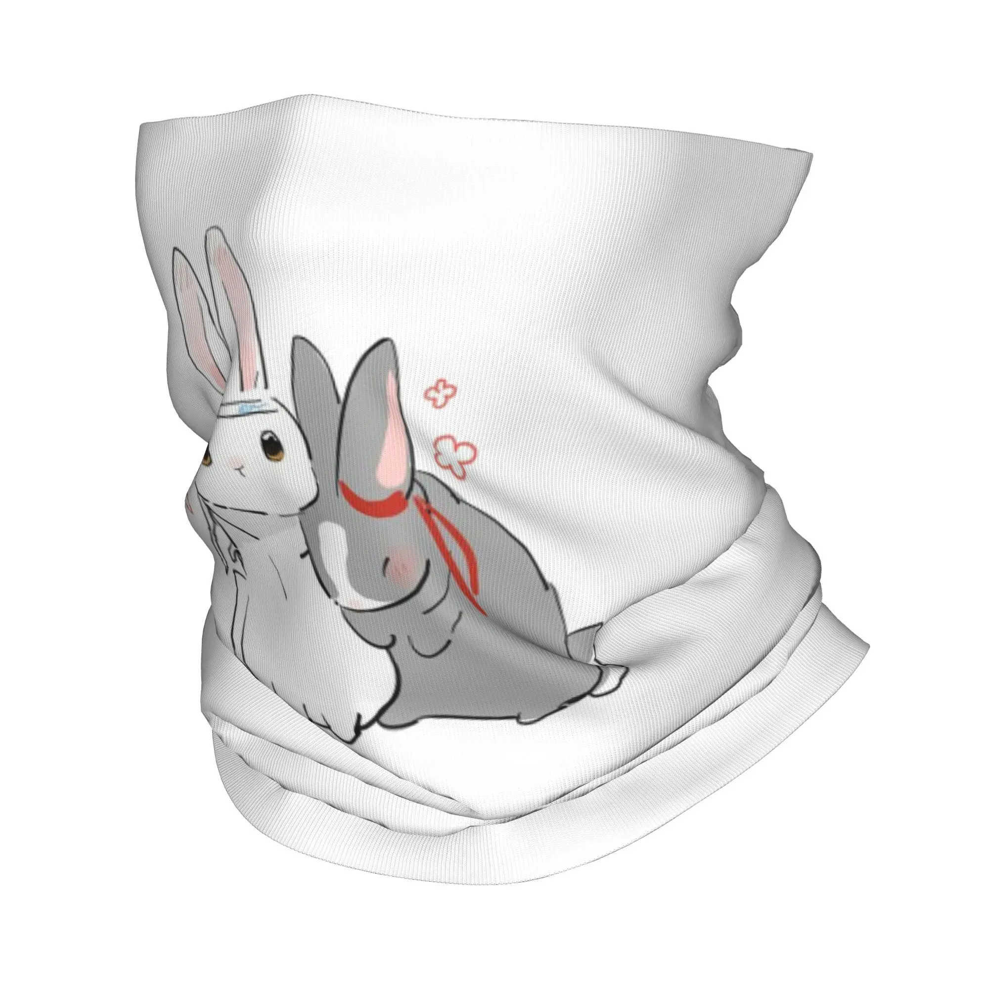 

Untamed Mdzs Wangxian Bunnies Mo Dao Zu Shi Bandana Neck Gaiter Printed Wrap Mask Scarf Headwear Running For Men Women Adult