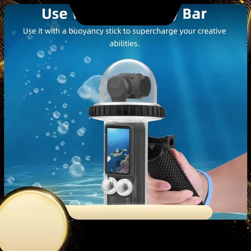 

1 шт., 40 м, водонепроницаемый чехол для ПК, чехол для дайвинга для Dji OSMO Pocket 3, корпус экшн-камеры, защитное крепление для дайвинга