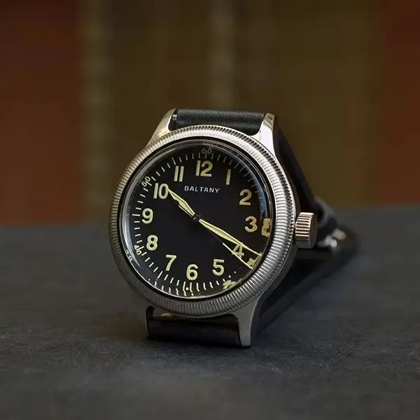 Vintage A11 Military Watch S2031B Sapphire Stainless Steel 100M Waterproof Automatic Mechaincal Men WW2 Retro Homage Watches