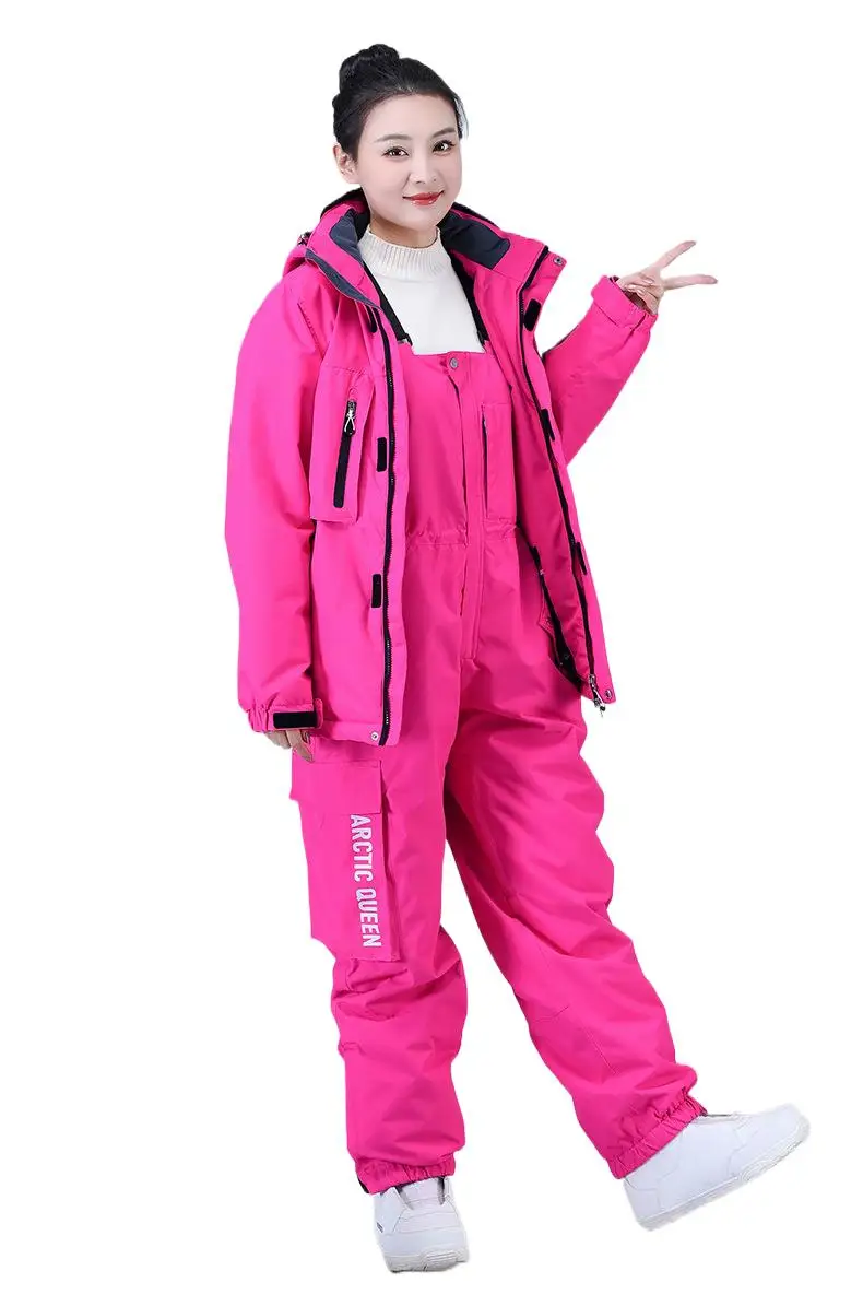 

New Ski Suit Sets For Men And Women Winter Outdoor Одежда Для Катания На Лыжах Single-board And Double-board Ski Suits