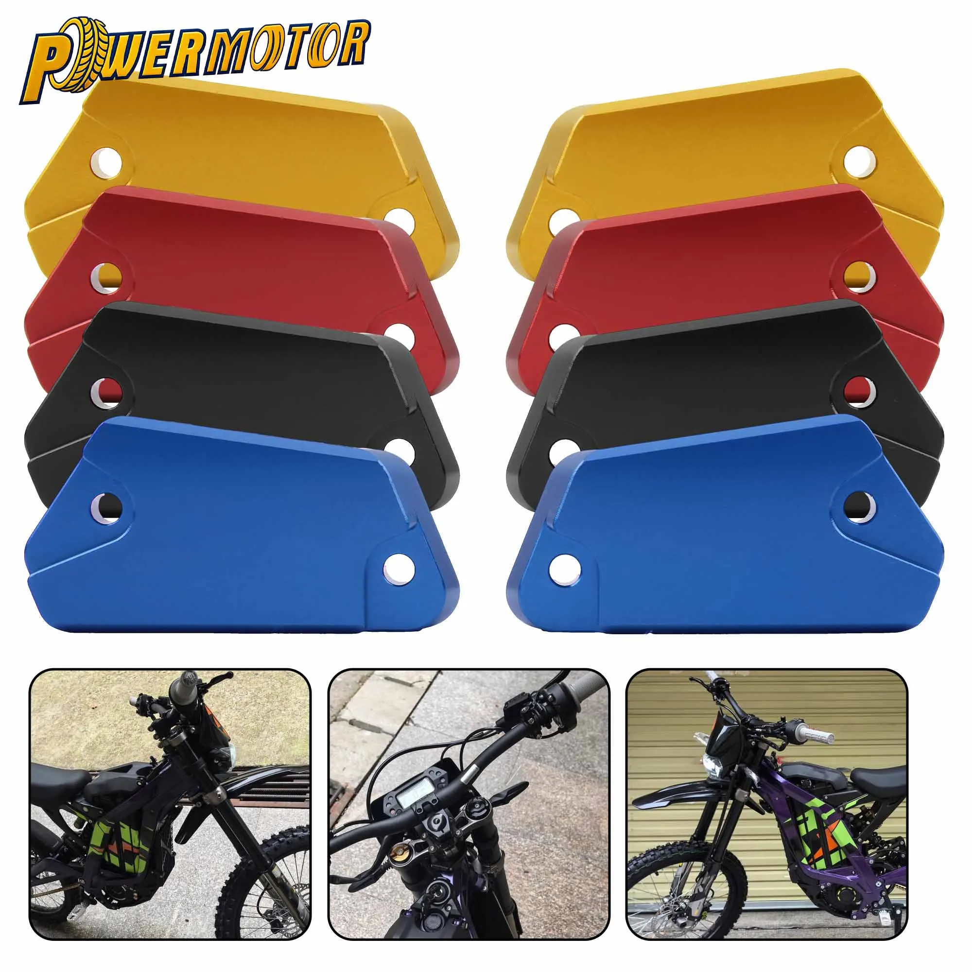 

For Surron Sur-Ron Light Bee S X Segway X160 X260 Electric Motorcycle Left Right Brake Reservoir Cap CNC Aluminum Ebike Parts